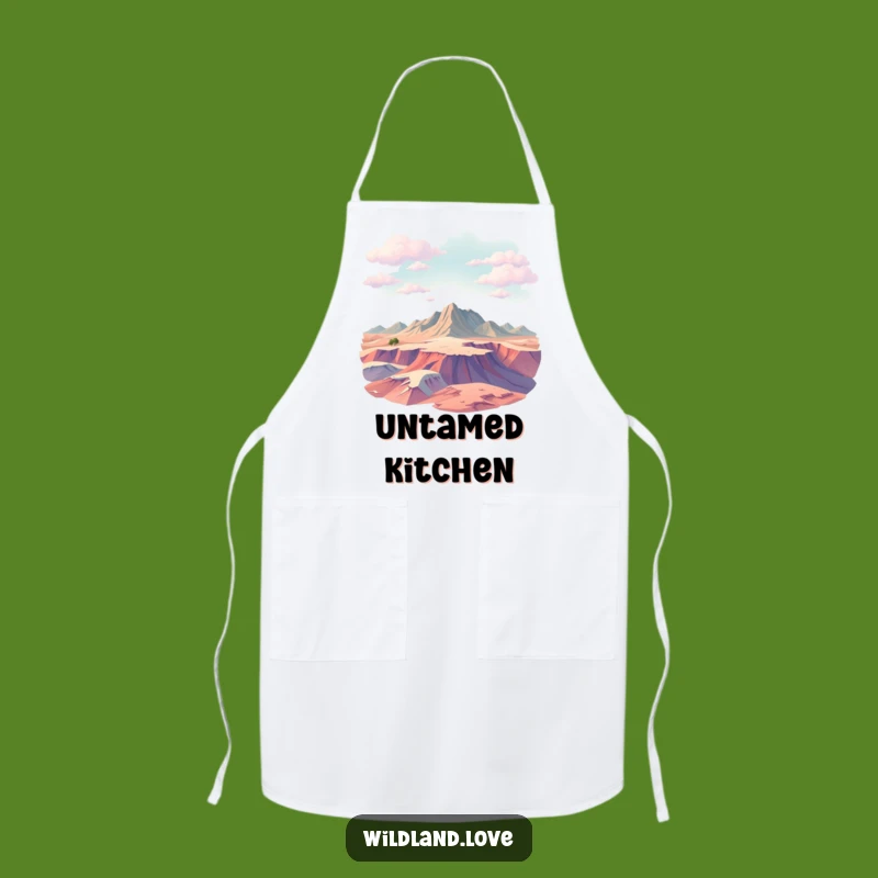 Funny Untamed Terrain Apron - Abstract Texture Chef Wear, Kitchen Adventure, Great Gift