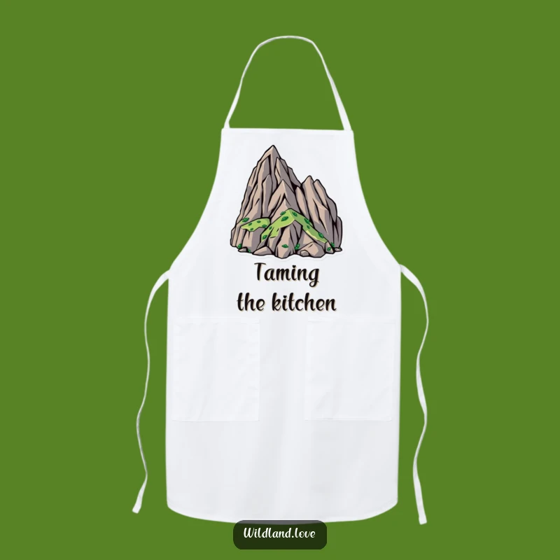 Funny Rugged Terrain Apron: Bold Kitchen Gear, Humorous Chef Gift