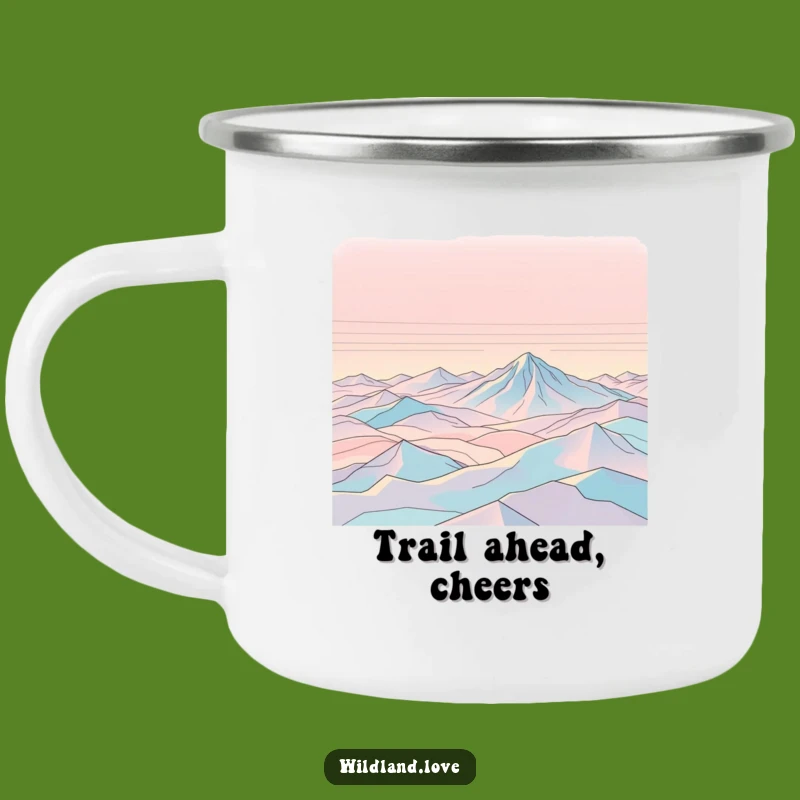 Funny Expanse Camping Mug: Topo Lines Adventure Cup, Humorous Gift