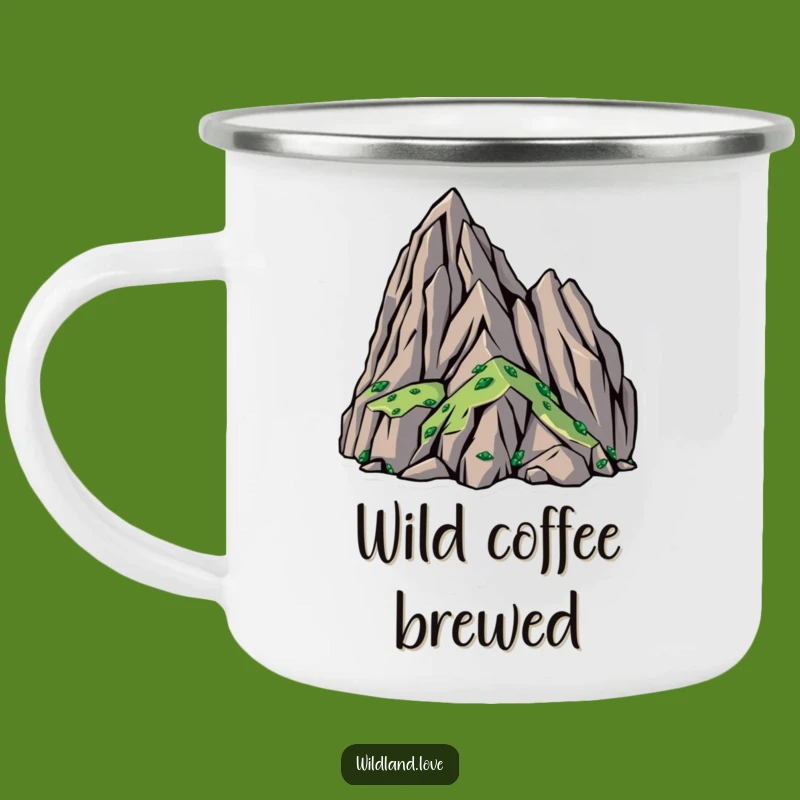 Funny Rugged Terrain Camping Mug: Bold Adventure Cup, Humorous Gift