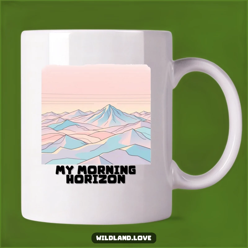 Funny Expanse Mug: Topographical Lines Map Art, Perfect Gift for Explorers