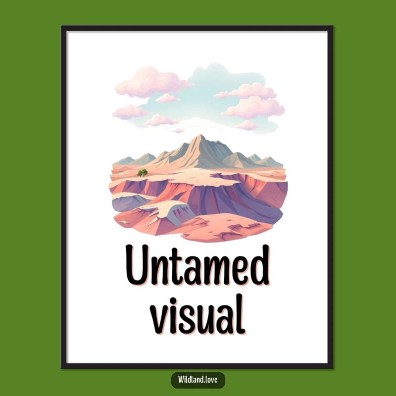 Funny Untamed Terrain Digital Art - Abstract Textured Planes, Instant Download, Unique Decor Gift