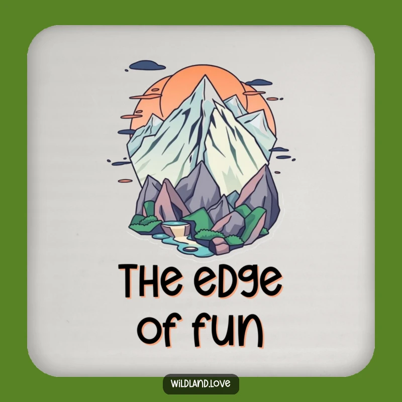 Funny Frontier Coasters - Dynamic Edges Curves Art Set Gift