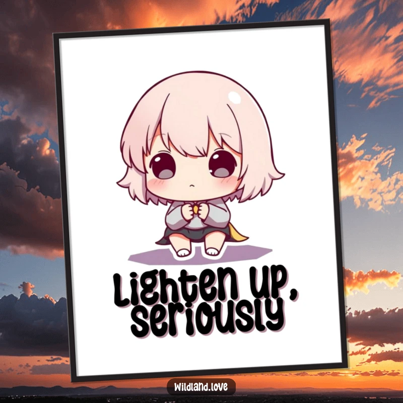 Funny poster art that brilliantly contrasts deep shadows with sharp, bright illumination, creating a powerful and dramatic visual experience.