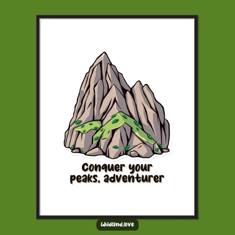 Free Printable Wall Art: Bold Rugged Terrain for an Adventurous, Modern Aesthetic
