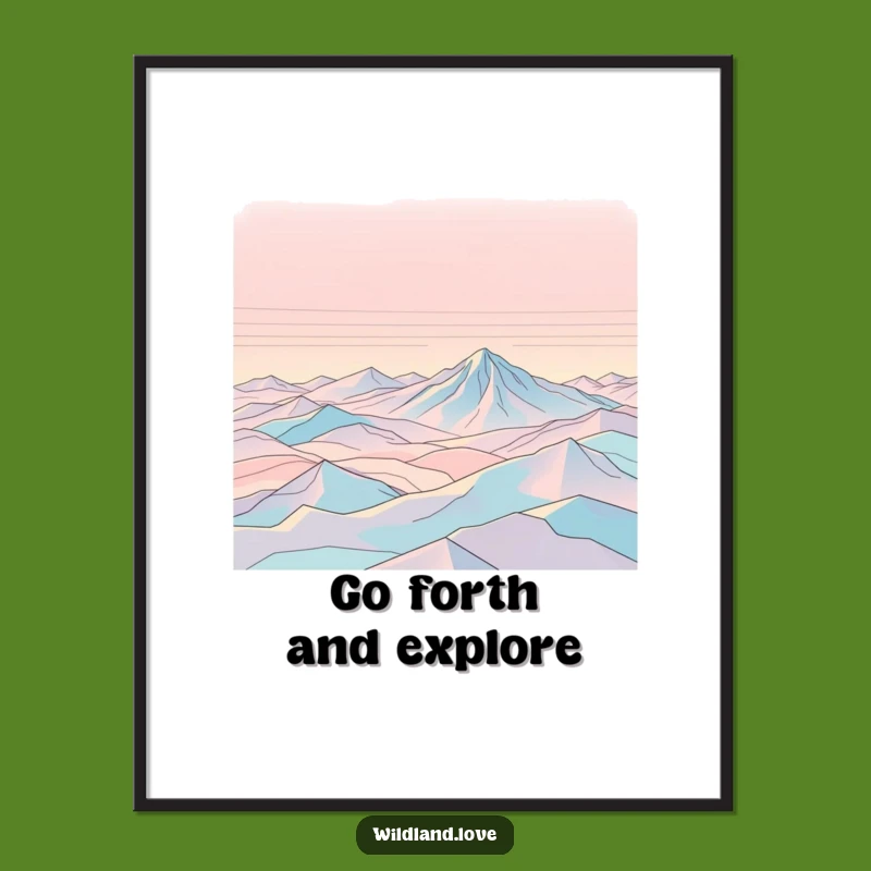 Free Printable Wall Art: Vast Expanse Topography for Minimalist, Expansive Decor