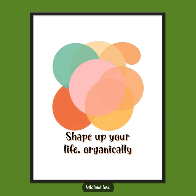 Modern Free Printable Wall Art: Geometric Shapes for Stylish & Funny Decor