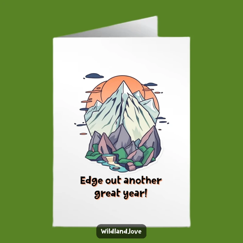 Free Printable Birthday Card: Frontier Design, Dynamic Edge, Downloadable Fun