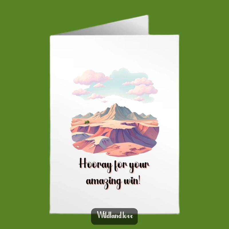 Free Printable Congrats Card: Untamed Success, Downloadable Humor Gift