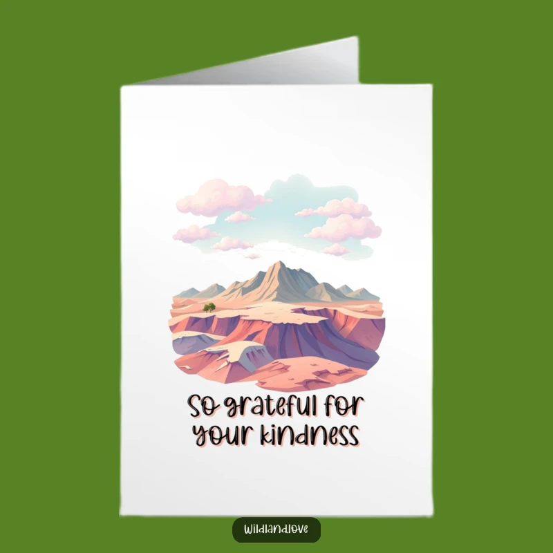 Free Printable Thank You Card: Untamed Gratitude, Downloadable Humor