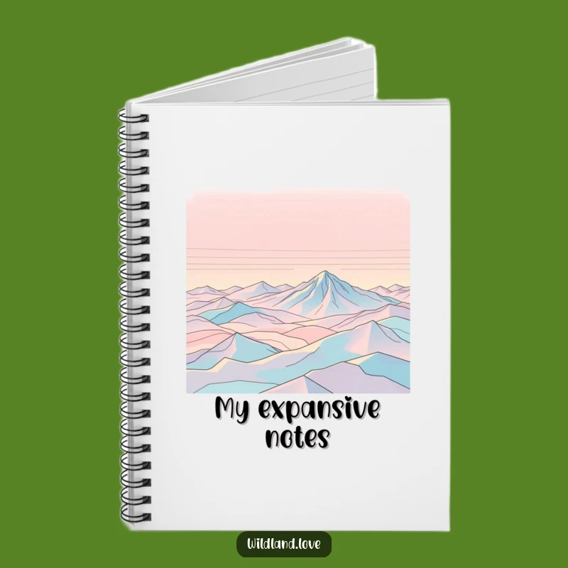Funny Expanse Notebook: Topo Lines Journal, Humorous Stationery Gift