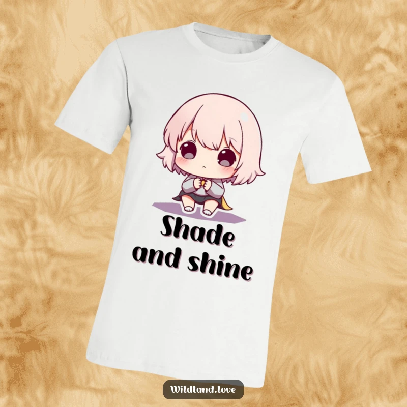 Funny t-shirt featuring a stark, high-contrast design with deep shadows and sharp, bright illumination, creating a dramatic effect.
