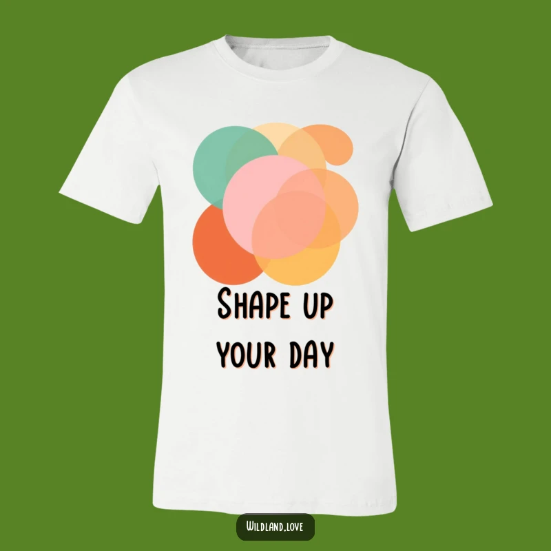 Funny Geometric Shapes T-Shirt: Bold Earthy Style, Great Funny Gift