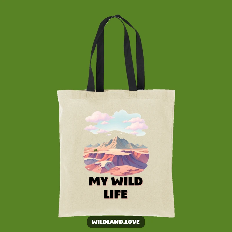 Funny Textured Terrain Tote Bag - Abstract Planes Art, Durable & Stylish, Nice Gift